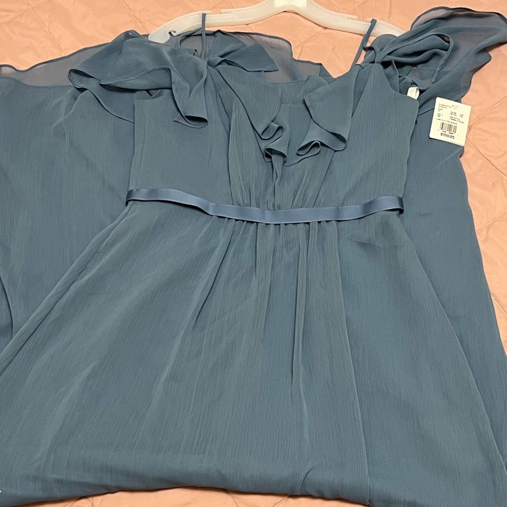 Bridesmaid dress.